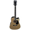 Pluto Electro Acoustic Guitars Natural Pluto HW41CE-101MG30 Electro Acoustic Guitar - Rosewood Fretboard