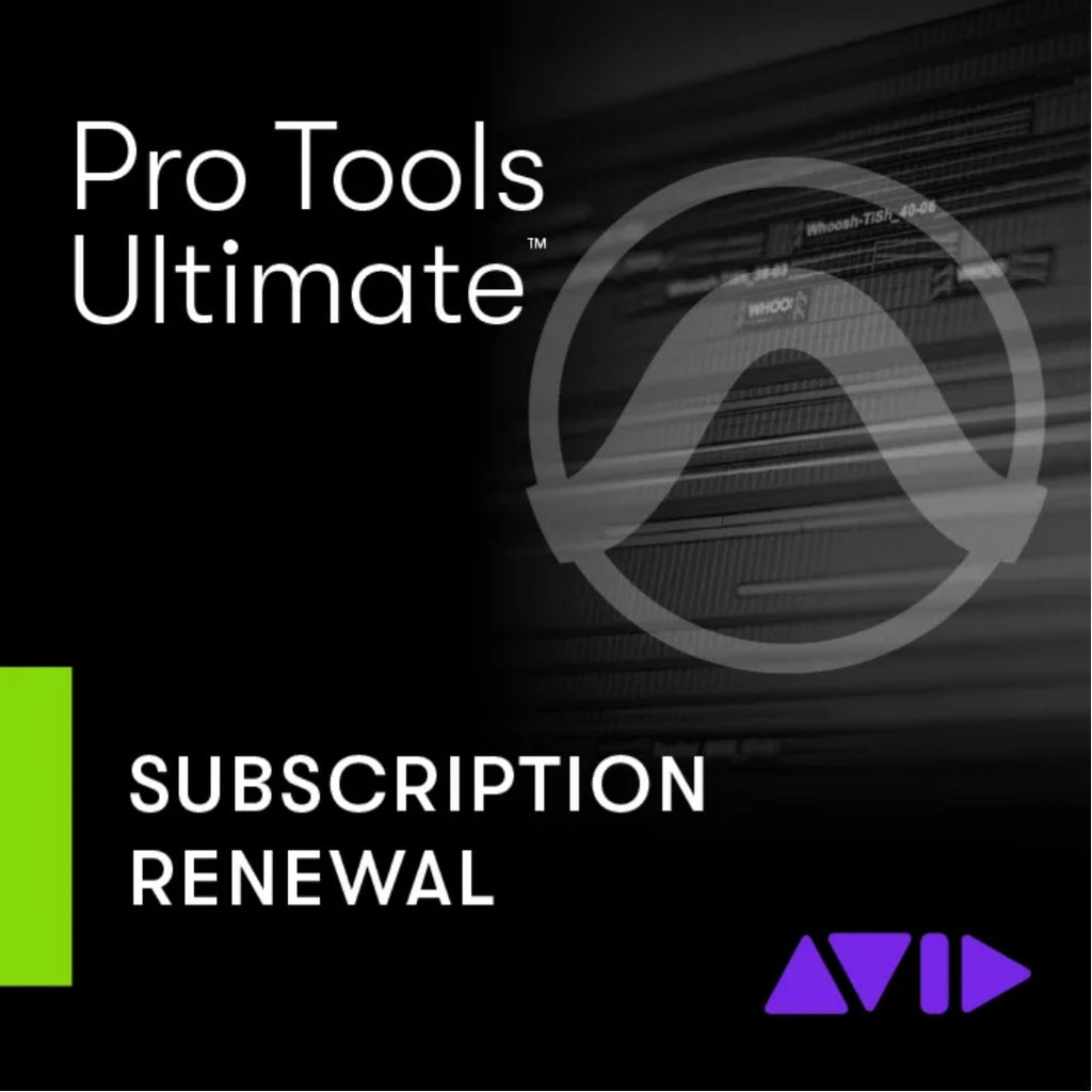 Avid Pro Tools Ultimate 1 Year Subscription Renewal