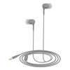 Portronics Earphones Grey Portronics Conch 50 In Ear Wired Earphone with 3.5mm Audio Jack