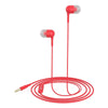 Portronics Earphones Red Portronics Conch 50 In Ear Wired Earphone with 3.5mm Audio Jack