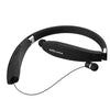 Portronics In-Ear Neckband Headphones Portronics POR-927 Harmonics 200 Wireless Stereo Headset & Neckband- Black