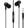 Portronics In-Ear Wired Headphones Black Portronics Conch Delta In-Ear Wired Earphone