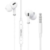 Portronics In-Ear Wired Headphones White Portronics Conch Delta In-Ear Wired Earphone