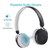 Portronics On-Ear Wireless Headphones Portronics Muffs M Wireless Bluetooth 5.0 Stereo On-Ear Headphones