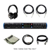 Presonus Audio Interfaces PreSonus Studio 1810 c Portable Ultra-High Versatile Usb C Audio Interface With Headphone, Polishing Cloth & Cables Bundle