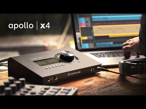 Universal Audio Apollo X4 Heritage Edition Thunderbolt 3 Audio Interface with UAD Plug-Ins