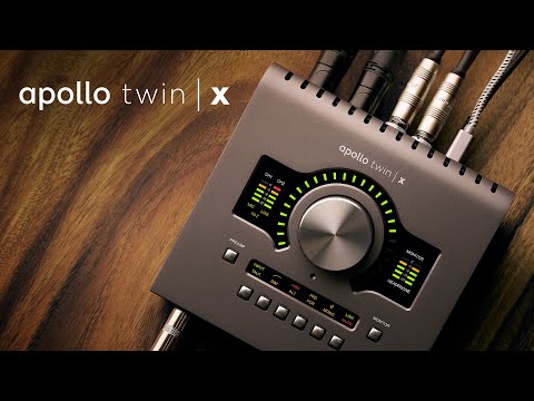 Universal Audio Apollo Twin X Thunderbolt 3 Audio Interface with UAD Plug-Ins