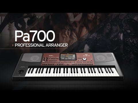 Korg PA-700 Professional Arranger Keyboard with SD Card