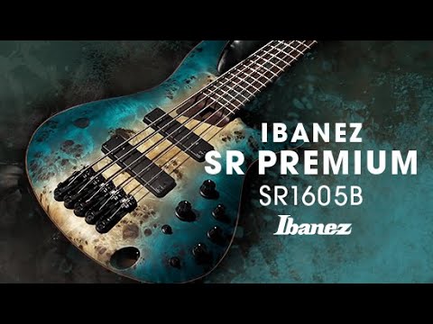 Ibanez SR405EPBDX-TSU SR Series 5 String Bass Guitar - Tropical Seafloor Burst