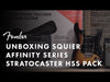 Fender Affinity Series Stratocaster HSS Pack 6 String Electric Guitar