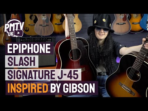 Epiphone Slash J-45 Electro Acoustic Guitar with Case