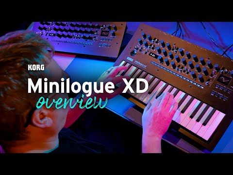 Korg Minilogue XD 4-Voice Polyphonic Analogue Synthesizer