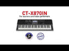 Casio CT-X870IN 61-Key Portable Keyboard With Adapter