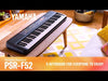 Yamaha PSR-F52 61 Keys Portable Keyboard - Black