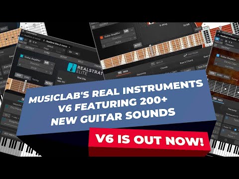 Musiclab RealGuitar 6 Acoustic Guitar Virtual Instrument