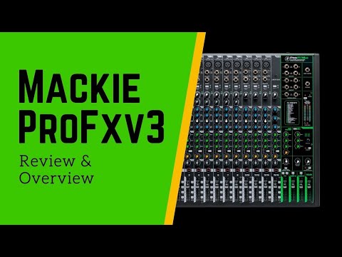 Mackie ProFX16v3 16 Channel Professional Effect Mixer with USB