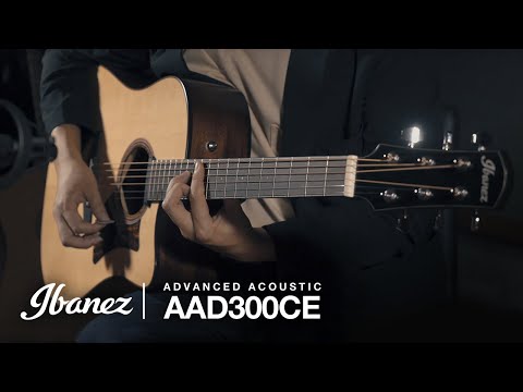 Ibanez AAD300CE Advanced Acoustic Series Electro Acoustic Guitar