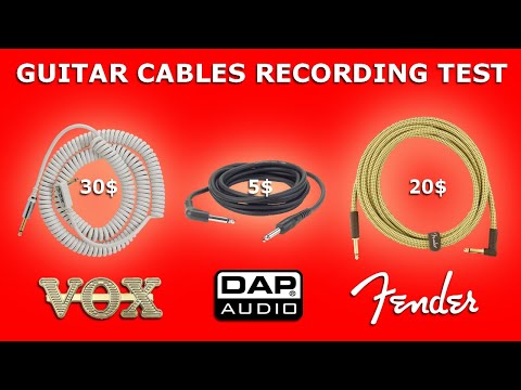 Fender Original Series Straight to Straight Instrument Connector Cables