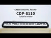 Casio CDP Series CDP-S110 88 Key Digital Piano