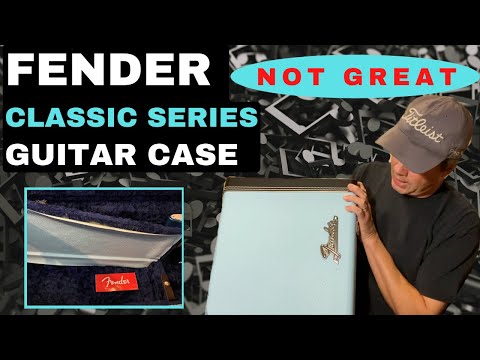 Fender Deluxe Molded Electric Guitar Case for Stratocaster and Telecaster Guitars