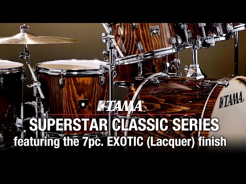 Tama CL72RSP Superstar Classic 7 Piece Acoustic Drum Kit