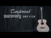 Tanglewood DBTDEB 6-Strings Discovery Exotic Dreadnaught Ebony Acoustic Guitar