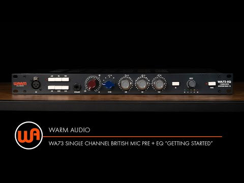 Warm Audio WA-73 Single Channel British Microphone Preamp