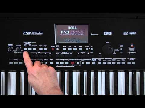 Korg PA300 Professional Arranger Keyboard