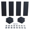 Primacoustic Sound Proofing Acoustic Treatment Black Primacoustic London 8 Complete Acoustic Treatment Room Kit