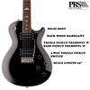 PRS Electric Guitars Black PRS SE Mark Tremonti Standard 6 String Electric Guitar