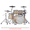 Roland VAD706 V-Drums Acoustic Design Electronic Drum Kit - Gloss Natural