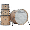 Roland Electronic Drum Kits Gloss Natural Roland VAD706 V-Drums Acoustic Design Electronic Drum Kit - Gloss Natural