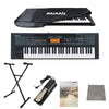 Roland Keyboard Bundles Roland E09IN Indian Edition Arranger Keyboard With Dust Cover, Stand, Pedal & Polishing Cloth