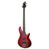 Schecter Bass Guitars Metallic Red Schecter Guitar Research SGR C-4 4 String Bass Guitar With Gig Bag