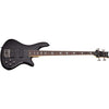 Schecter Bass Guitars Schecter Stiletto Extreme-4 4-String Bass Guitar - See Thru Black