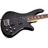 Schecter Bass Guitars Schecter Stiletto Extreme-4 4-String Bass Guitar - See Thru Black