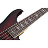 Schecter Bass Guitars Schecter Stiletto Extreme-5 5-String Bass Guitar - Black Cherry