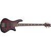 Schecter Bass Guitars Schecter Stiletto Extreme-5 5-String Bass Guitar - Black Cherry