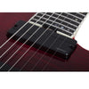 Schecter Electric Guitars Blood Burst Schecter C-7 FR SLS Elite 7 String Electric Guitar