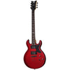 Schecter Electric Guitars Metallic Red Schecter S-1 SGR Arched Top 6 String Electric Guitar