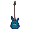 Schecter Electric Guitars Ocean Blue Burst Schecter C-6 Plus Electric Guitar