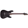 Schecter Electric Guitars Satin Black Schecter C-6 Deluxe Electric Guitar