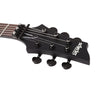 Schecter Electric Guitars Satin Black Schecter Damien 6 FR 6 String Electric Guitar