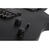 Schecter Electric Guitars Satin Black Schecter Damien-7 Multiscale 7 String Electric Guitar