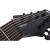 Schecter Electric Guitars Satin Black Schecter Damien-8 Multiscale 8 String Electric Guitar