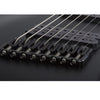 Schecter Electric Guitars Satin Black Schecter Damien-8 Multiscale 8 String Electric Guitar