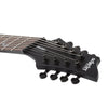 Schecter Electric Guitars Satin Black Schecter Damien-8 Multiscale 8 String Electric Guitar