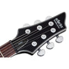 Schecter Electric Guitars Satin Black Schecter Damien Platinum 6 String Electric Guitar