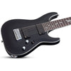 Schecter Electric Guitars Satin Black Schecter Damien Platinum-8 8 String Electric Guitar