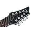 Schecter Electric Guitars Satin Black Schecter Damien Platinum-8 8 String Electric Guitar